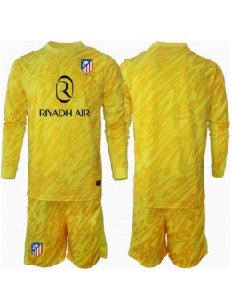 Atletico Madrid Målvakt Replika Tredje Kläder Barn 2024-25 Långärmad (+ byxor)